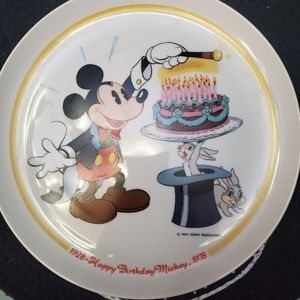 Mickey mouse Disney plate